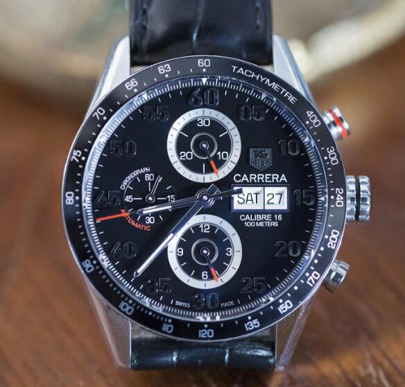 This timepiece is the one and only modern TAG Heuer of the wristwatches Andretti collected.
