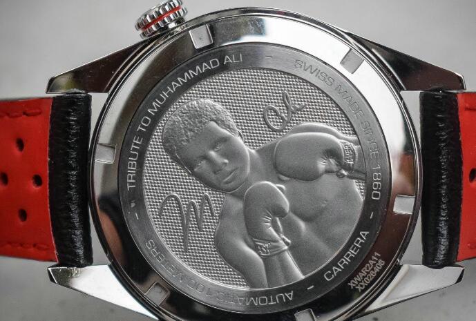 The sculpture on the caseback will commemorate to Muhammad.
