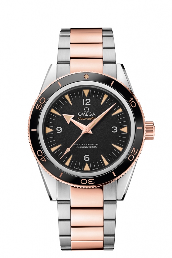 The Omega Seamaster 300 is suitable for men who favor the models with retro style.
