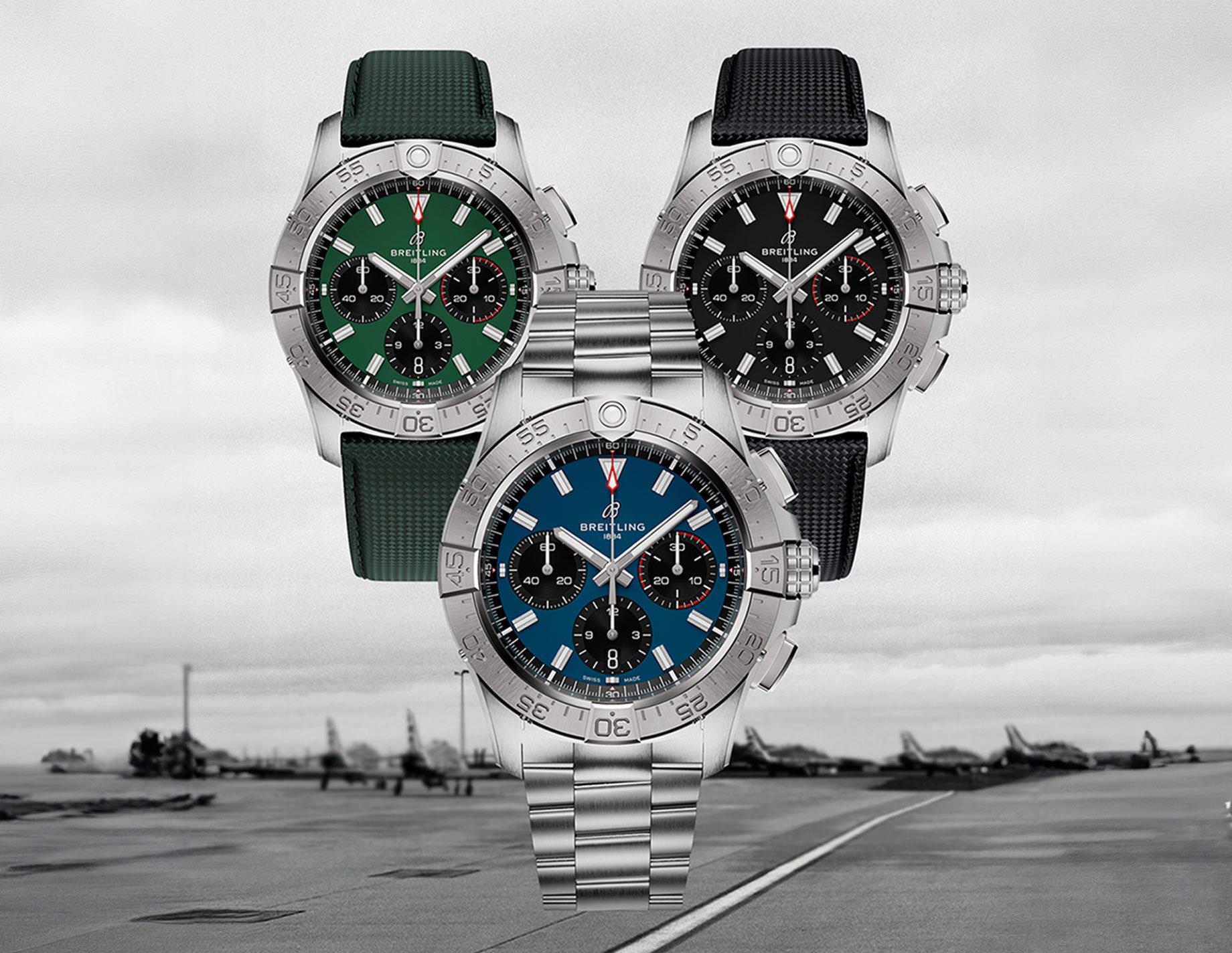 breitling avenger replica